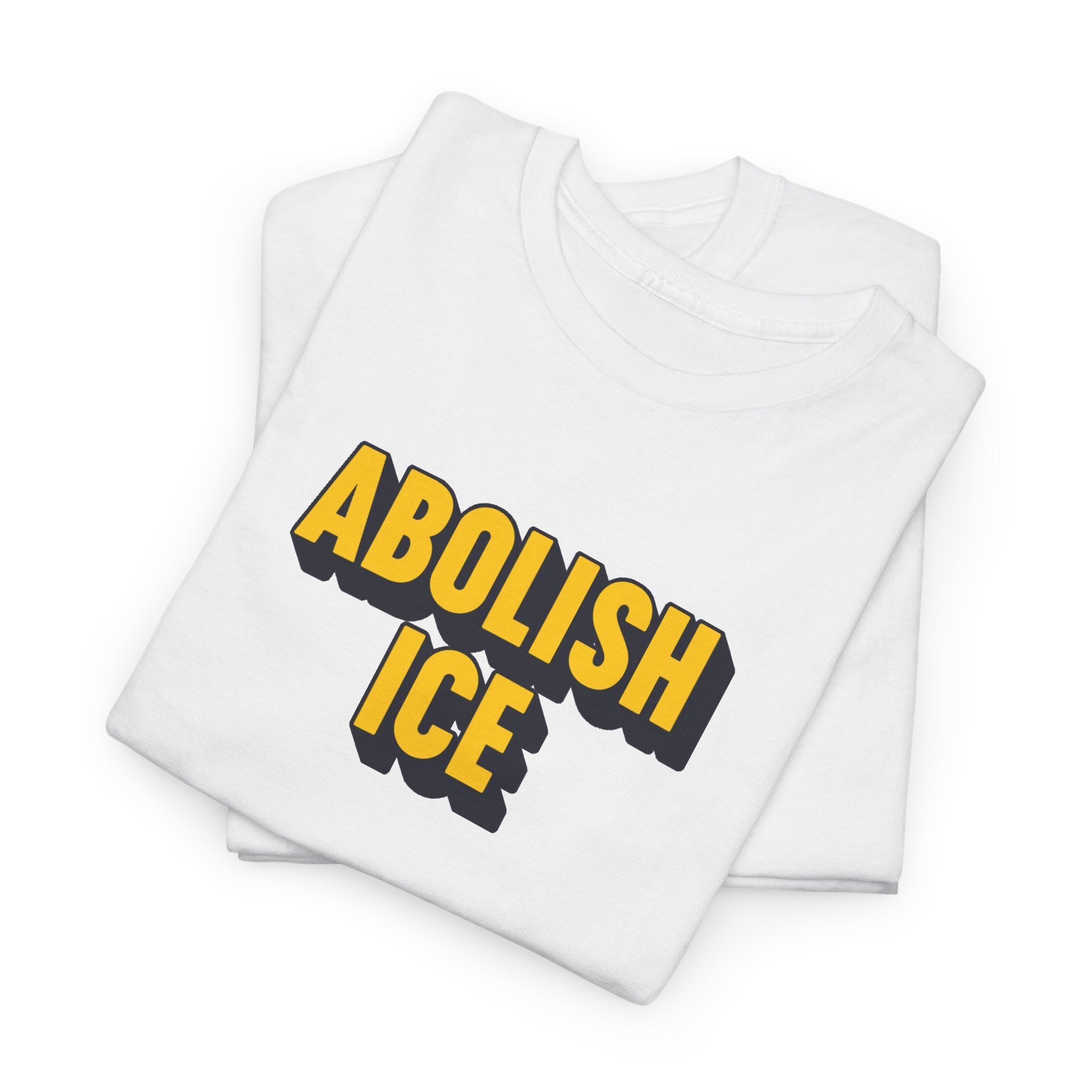 ABOLISH ICE Unisex Heavy Cotton T-shirt