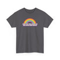 Emo Humor Retro Rainbow Unisex Cotton T-Shirt