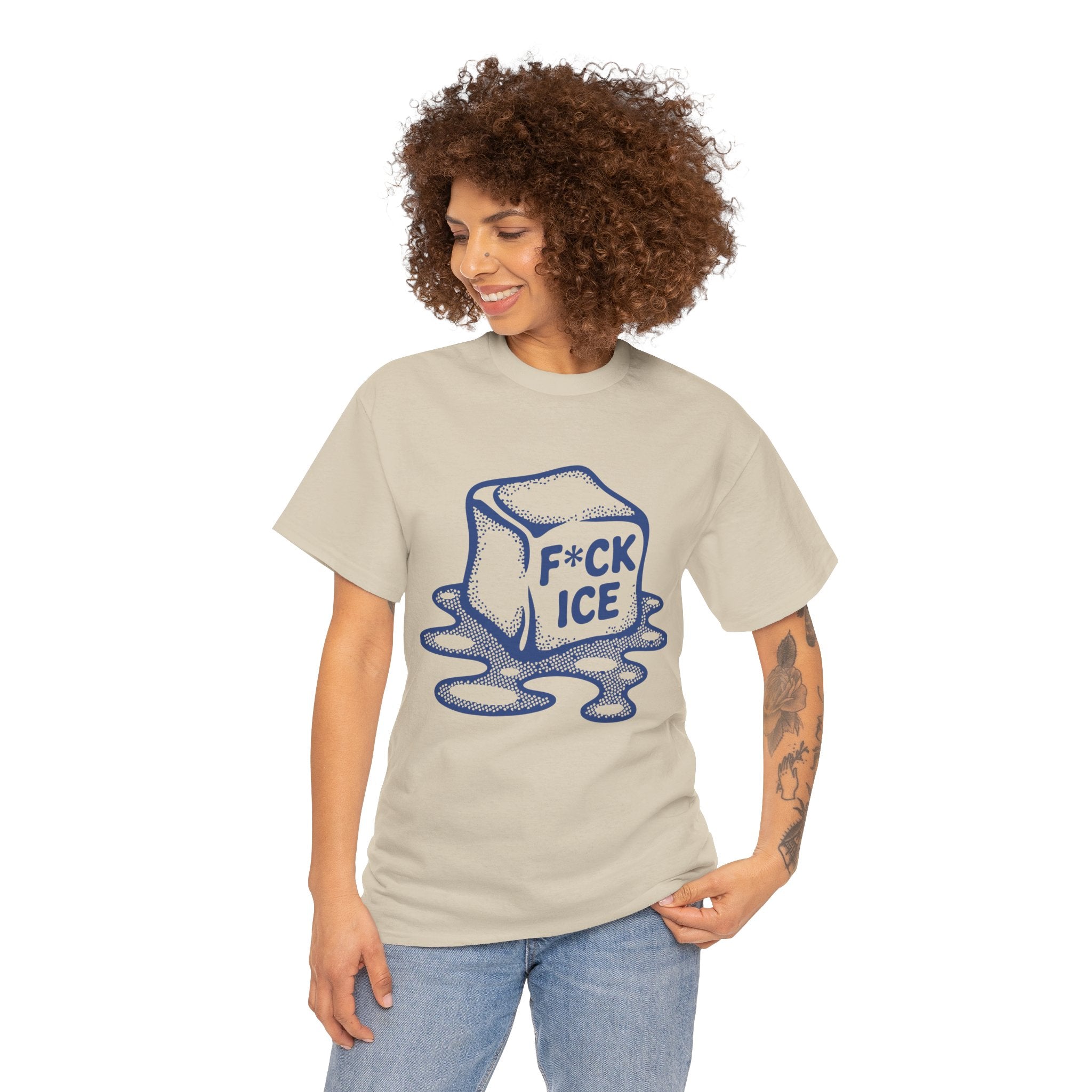 Anti ICE Political Protest Tee Equality Graphic