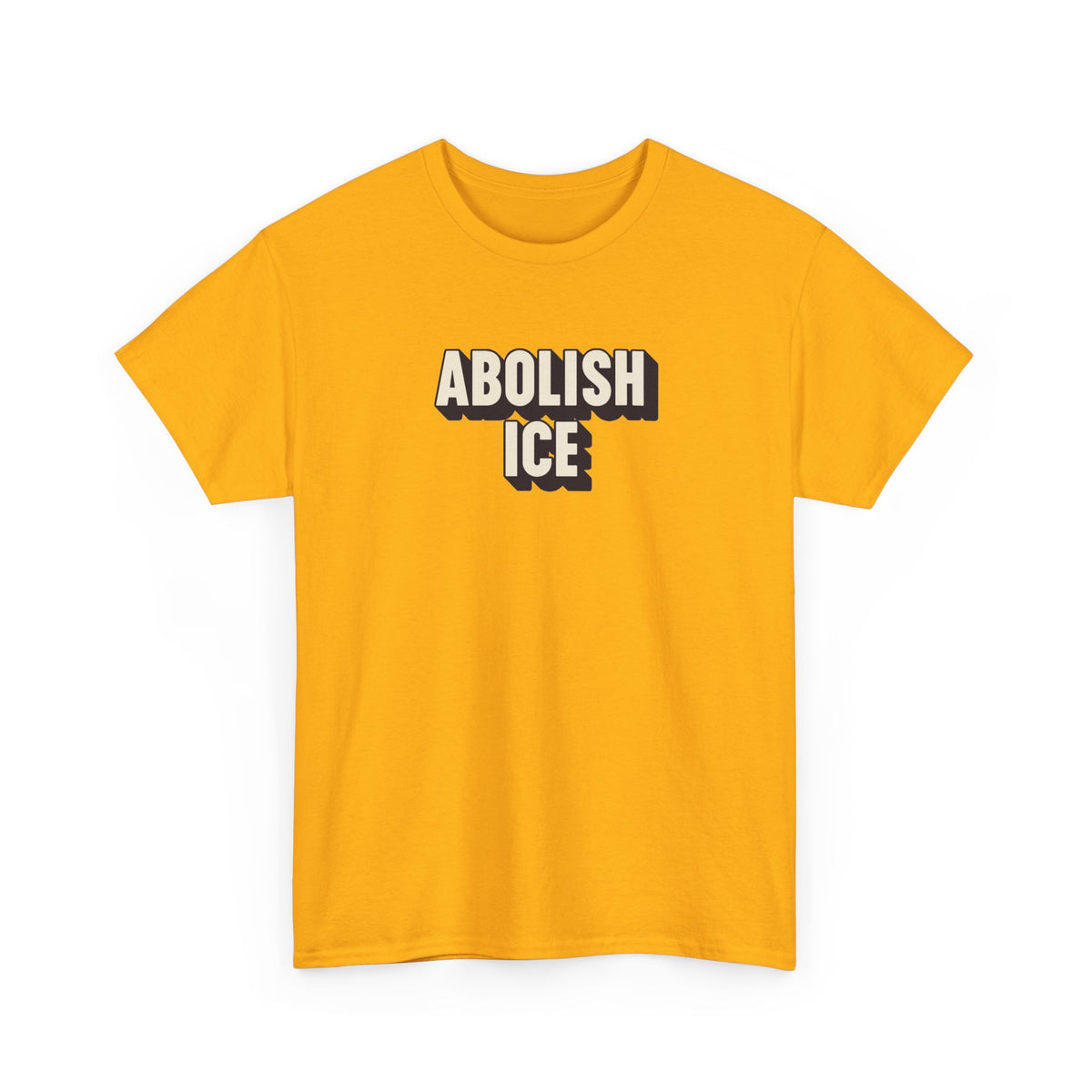 ABOLISH ICE Unisex Heavy Cotton T-shirt
