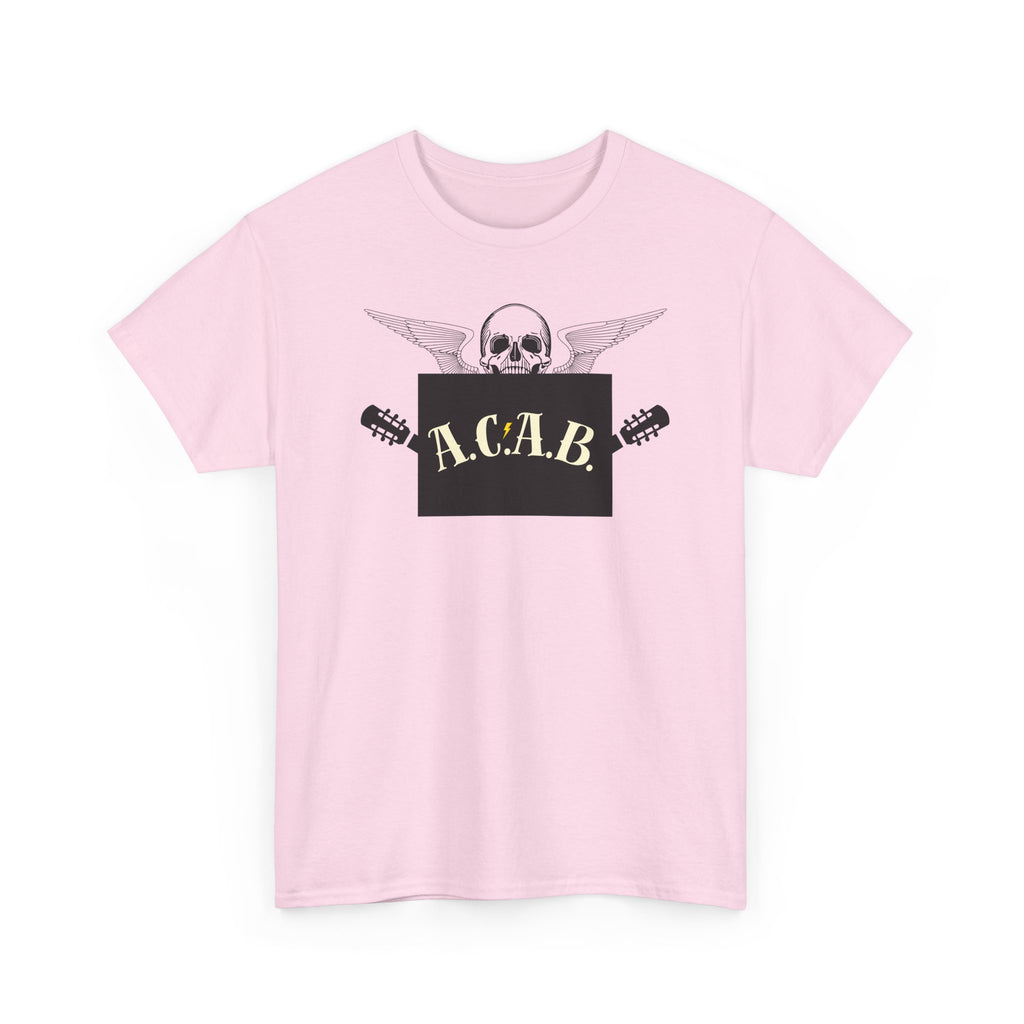 ACAB Skull Punk Protest Graphic Unisex Cotton T-Shirt