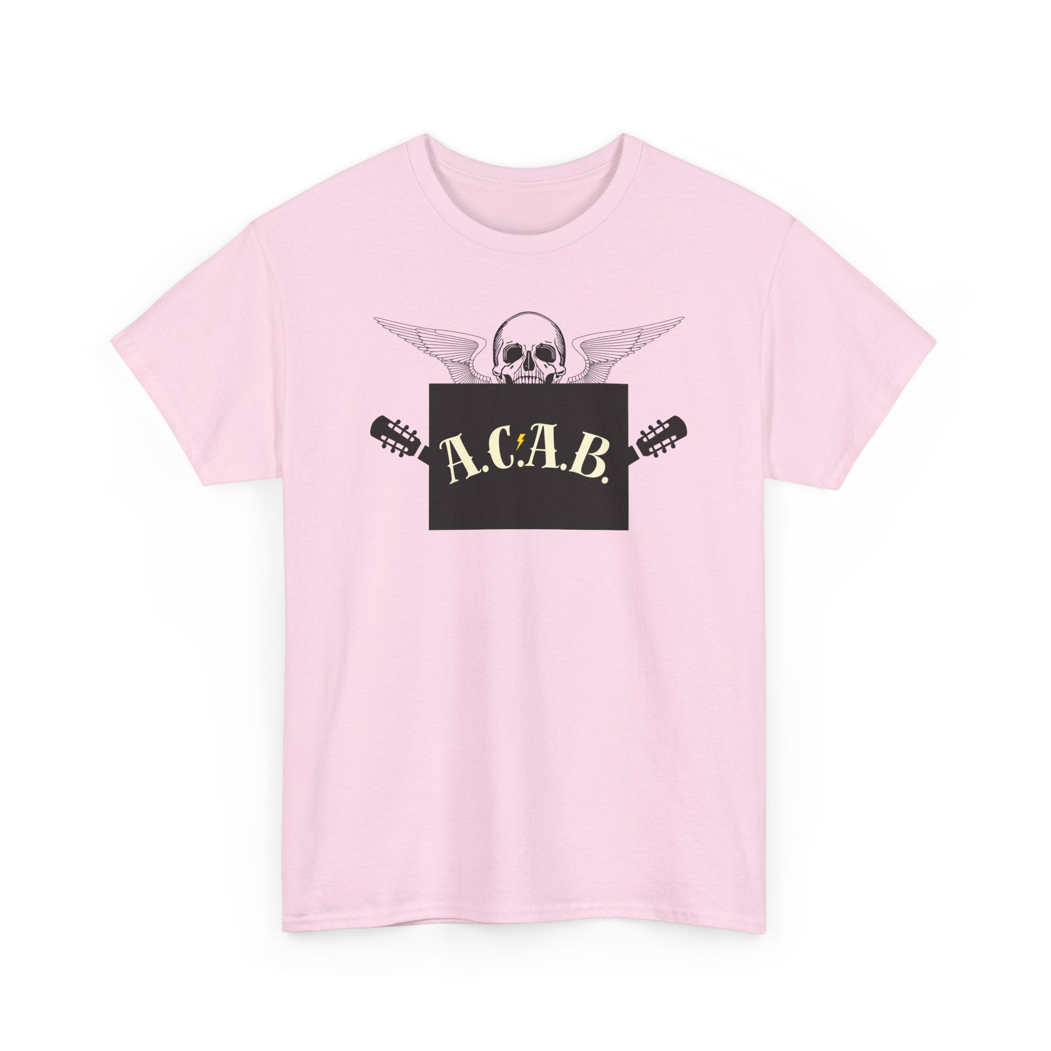 ACAB Skull Punk Protest Graphic Unisex Cotton T-Shirt