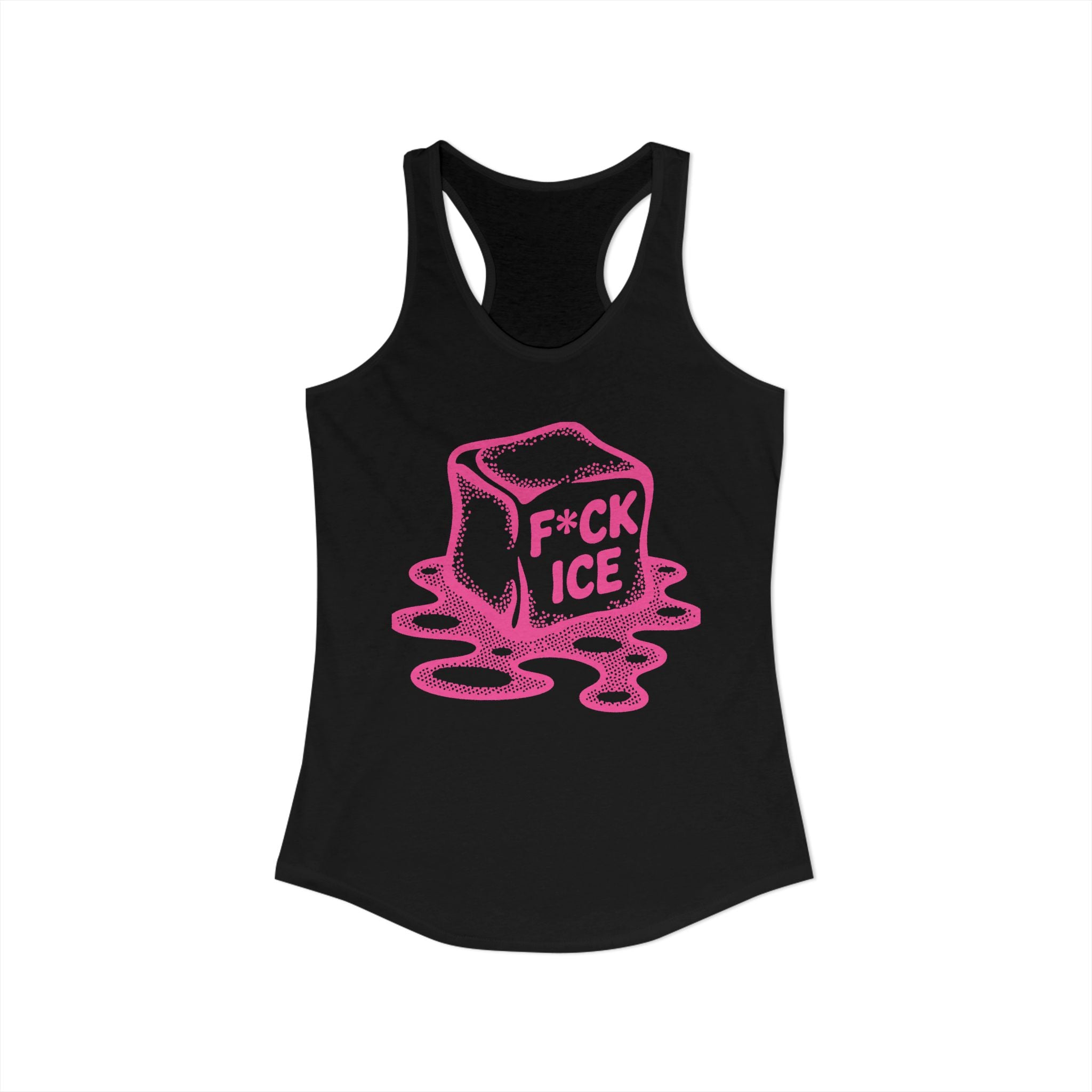 Abolish ICE Racerback Tank — Human Rights & Equality Statement Tank Top