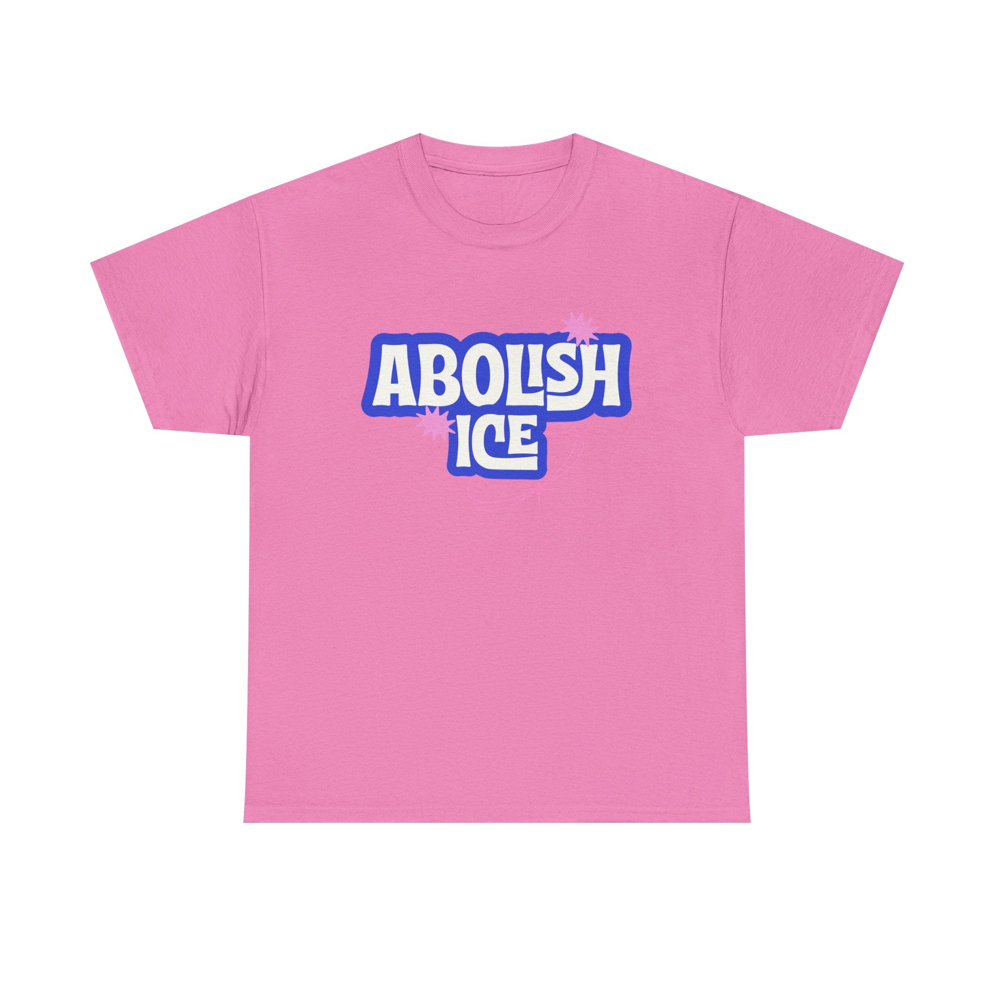 'Abolish ICE' Bold Political Graphic Unisex Cotton T-Shirt