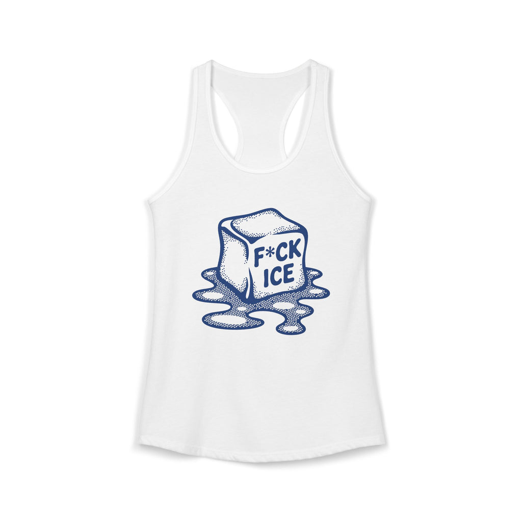 Abolish ICE Political Protest Tee Equality Graphic Women's Ideal Racerback Tank
