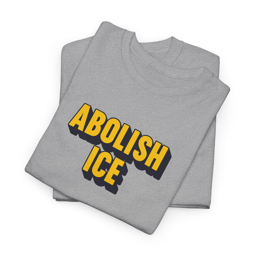 ABOLISH ICE Unisex Heavy Cotton T-shirt