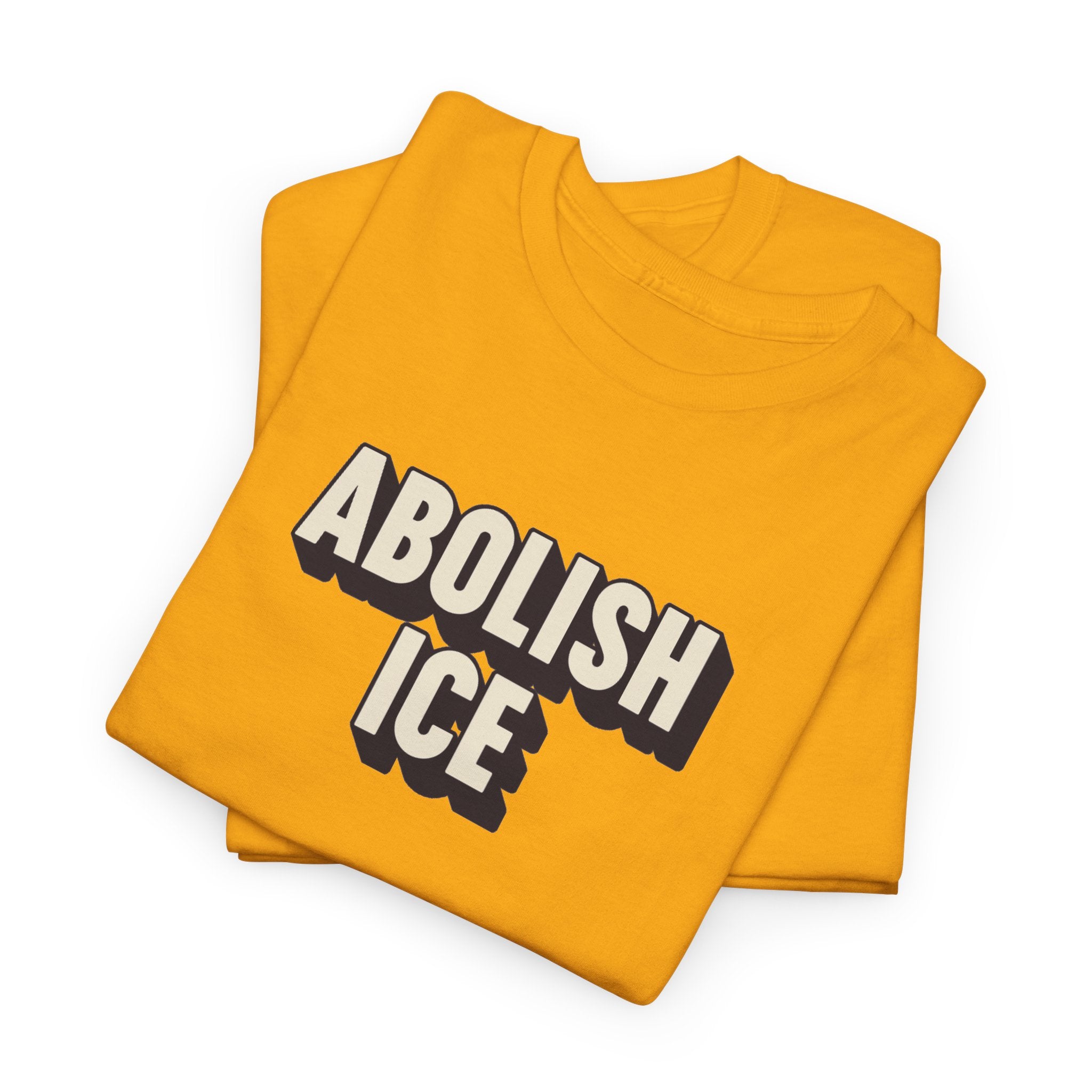 ABOLISH ICE Unisex Heavy Cotton T-shirt