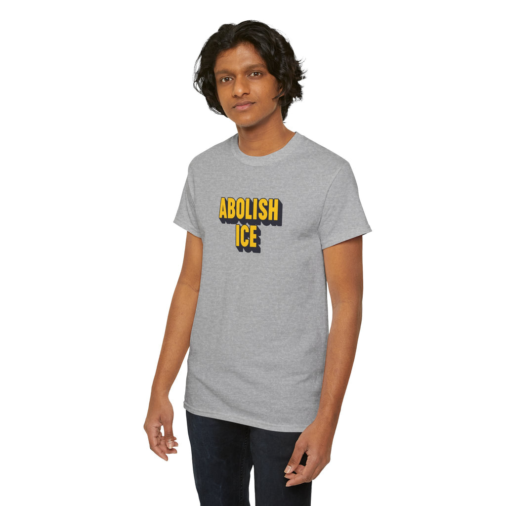ABOLISH ICE Unisex Heavy Cotton T-shirt