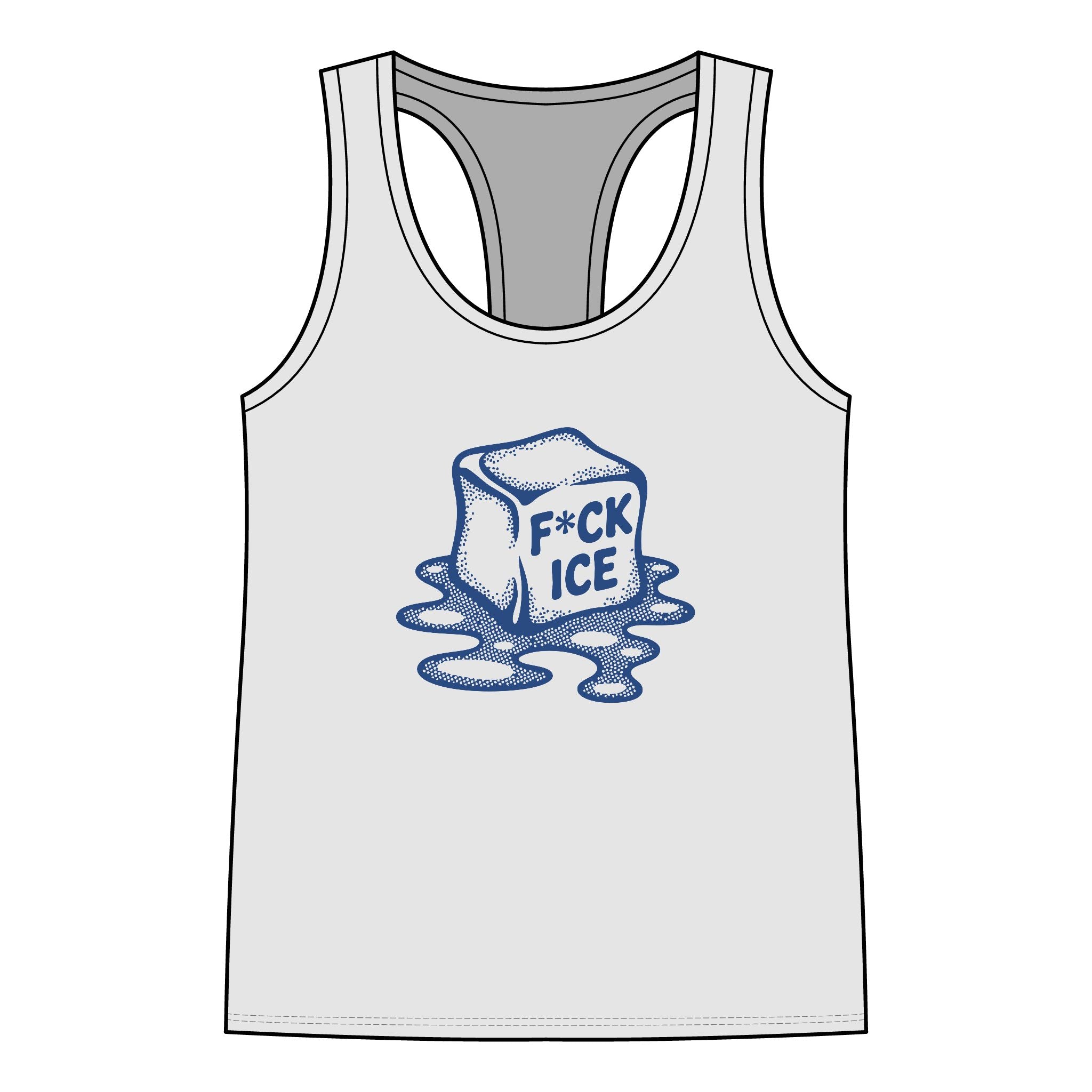 'Abolish ICE' Solidarity Statement Tank Top
