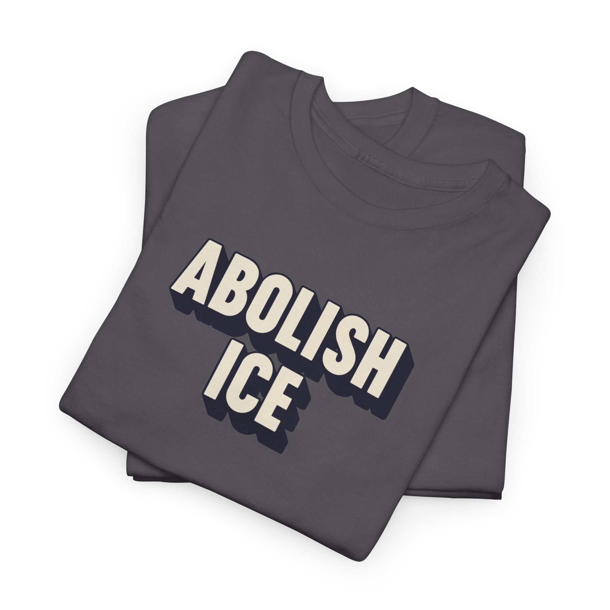 ABOLISH ICE Unisex Heavy Cotton T-shirt