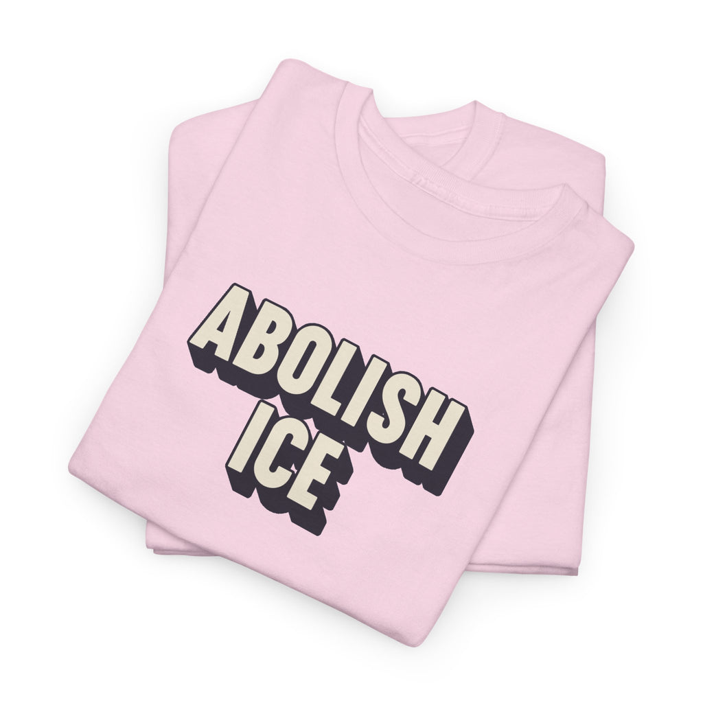 ABOLISH ICE Unisex Heavy Cotton T-shirt