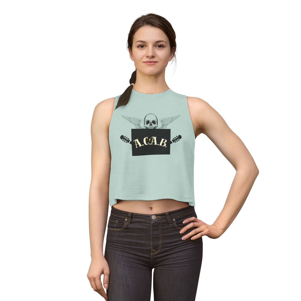 'ACAB" Women's Punk Rock Crop Top