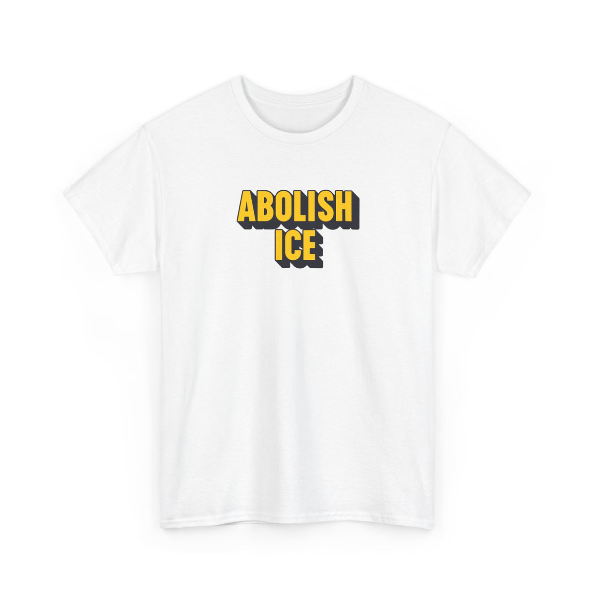 ABOLISH ICE Unisex Heavy Cotton T-shirt