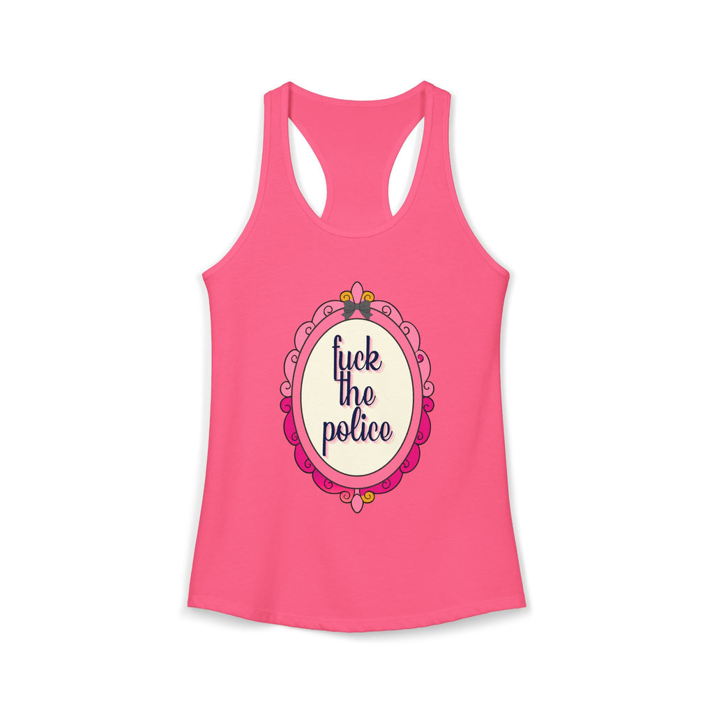 Princess Coquette 'Fuck the Police' Racerback Tank