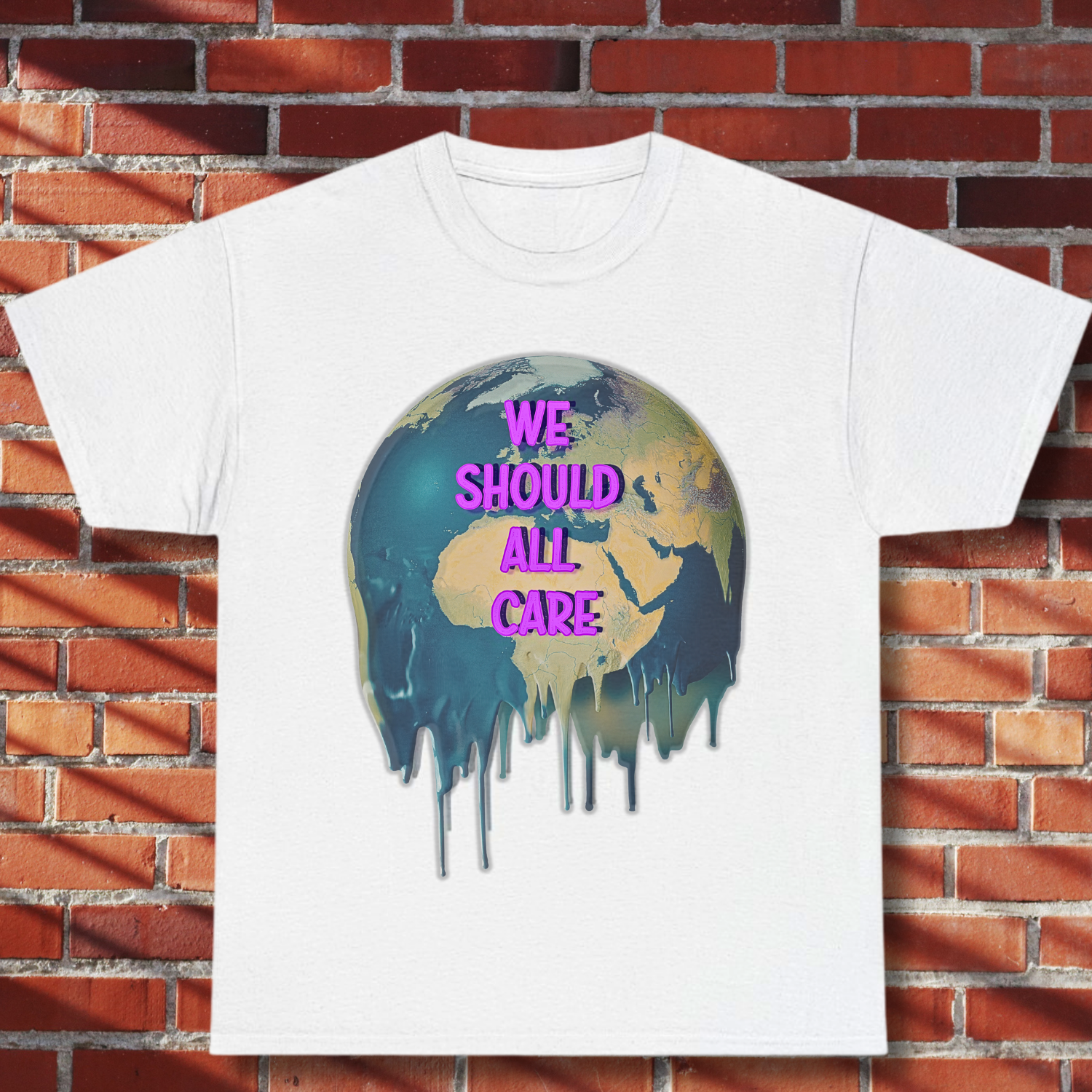 We Should All Care Climate Awareness T-Shirt
