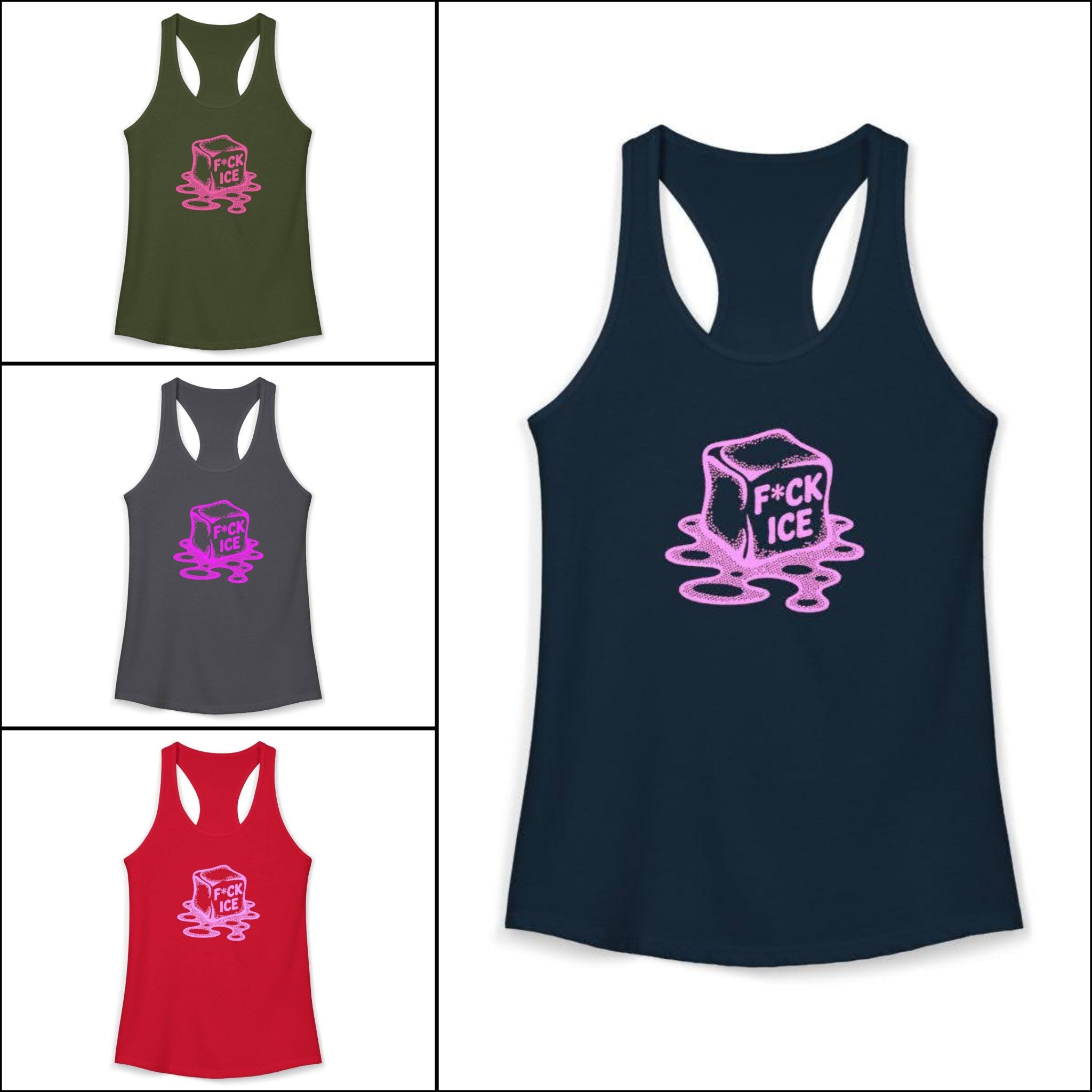 'Abolish ICE' Political Statement Tank Top