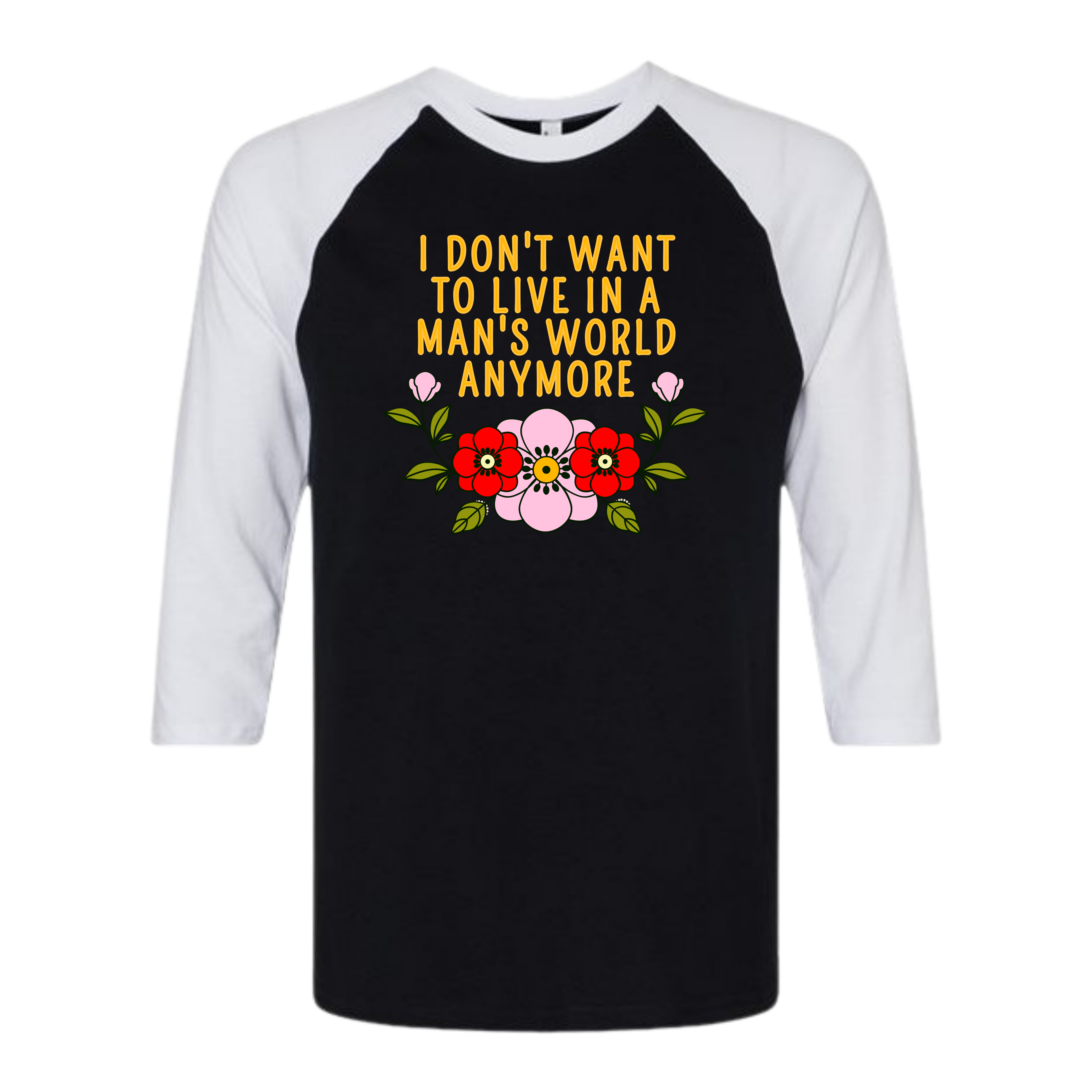 'I Don't Want To Live in a Man's World Anymore' Women's Graphic Tank Top