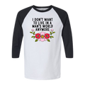 'I Don't Want To Live in a Man's World Anymore' Women's Graphic Tank Top