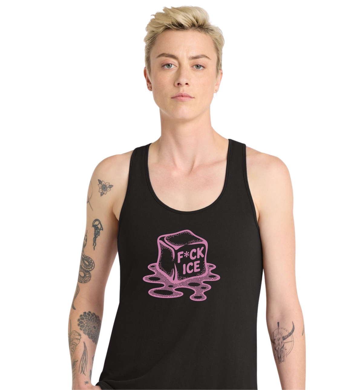 'Abolish ICE' Solidarity Statement Tank Top