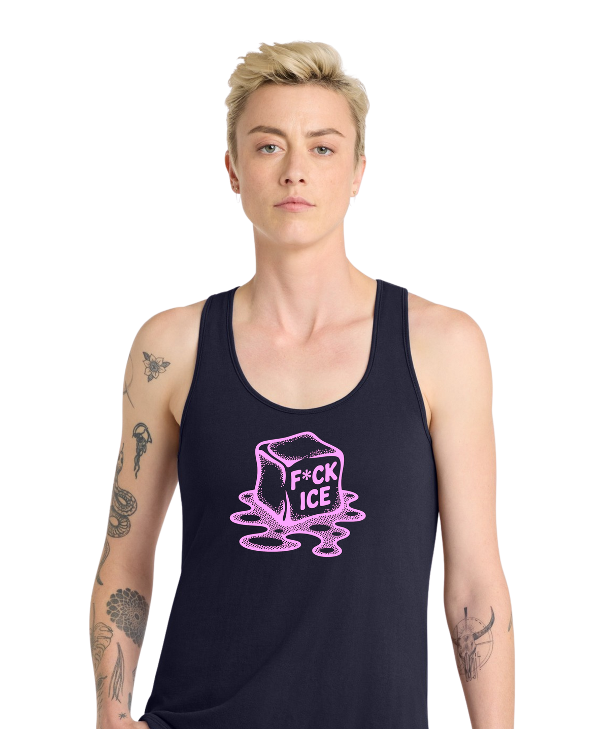 'Abolish ICE' Solidarity Statement Tank Top