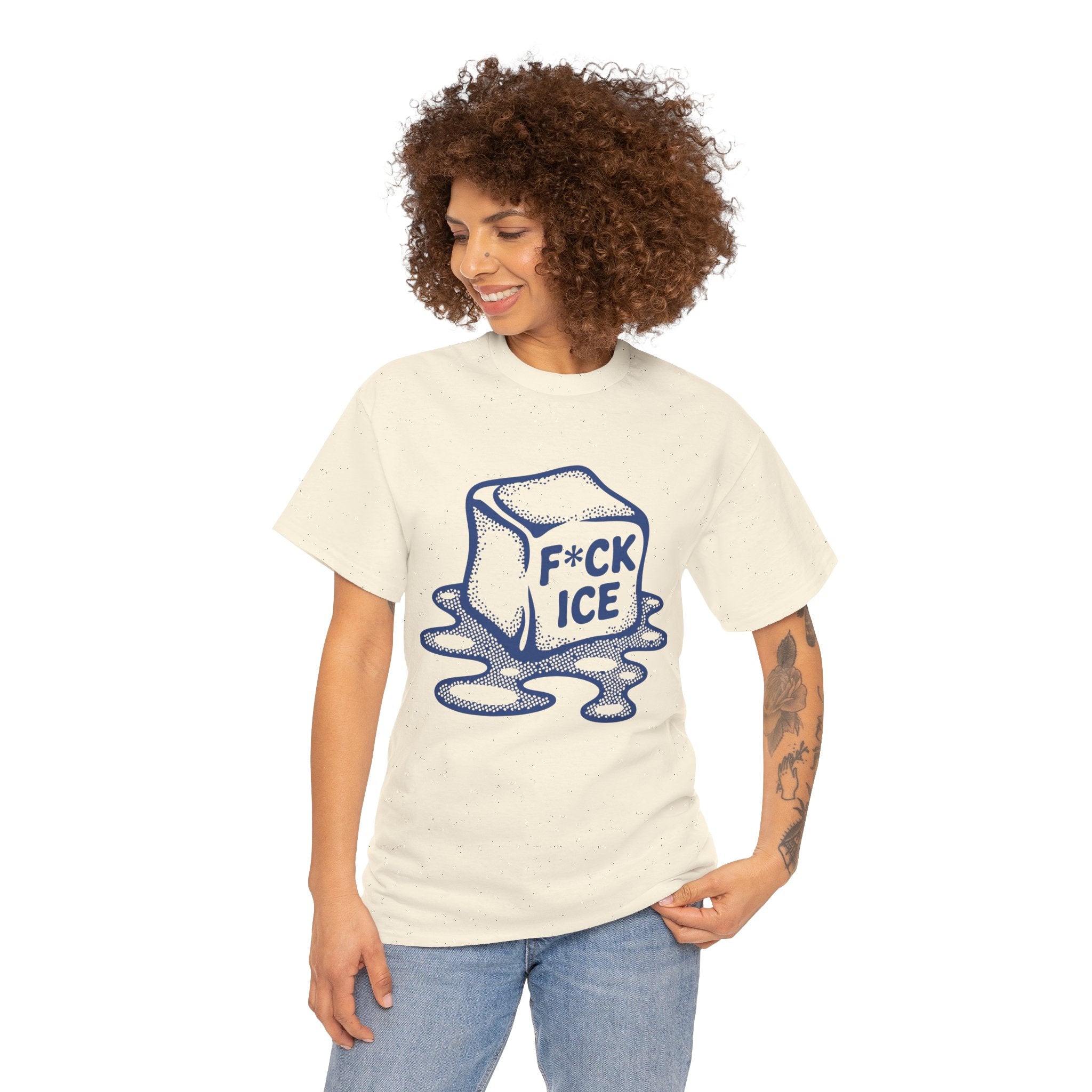 Anti ICE Political Protest Tee Equality Graphic