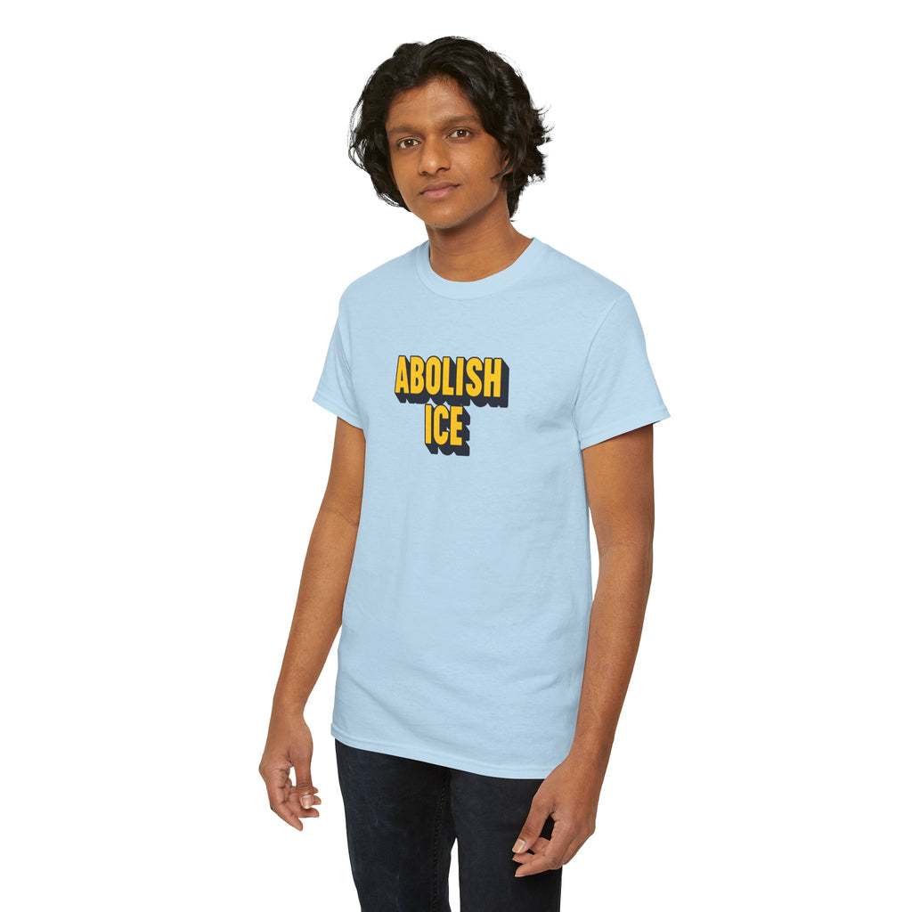 ABOLISH ICE Unisex Heavy Cotton T-shirt