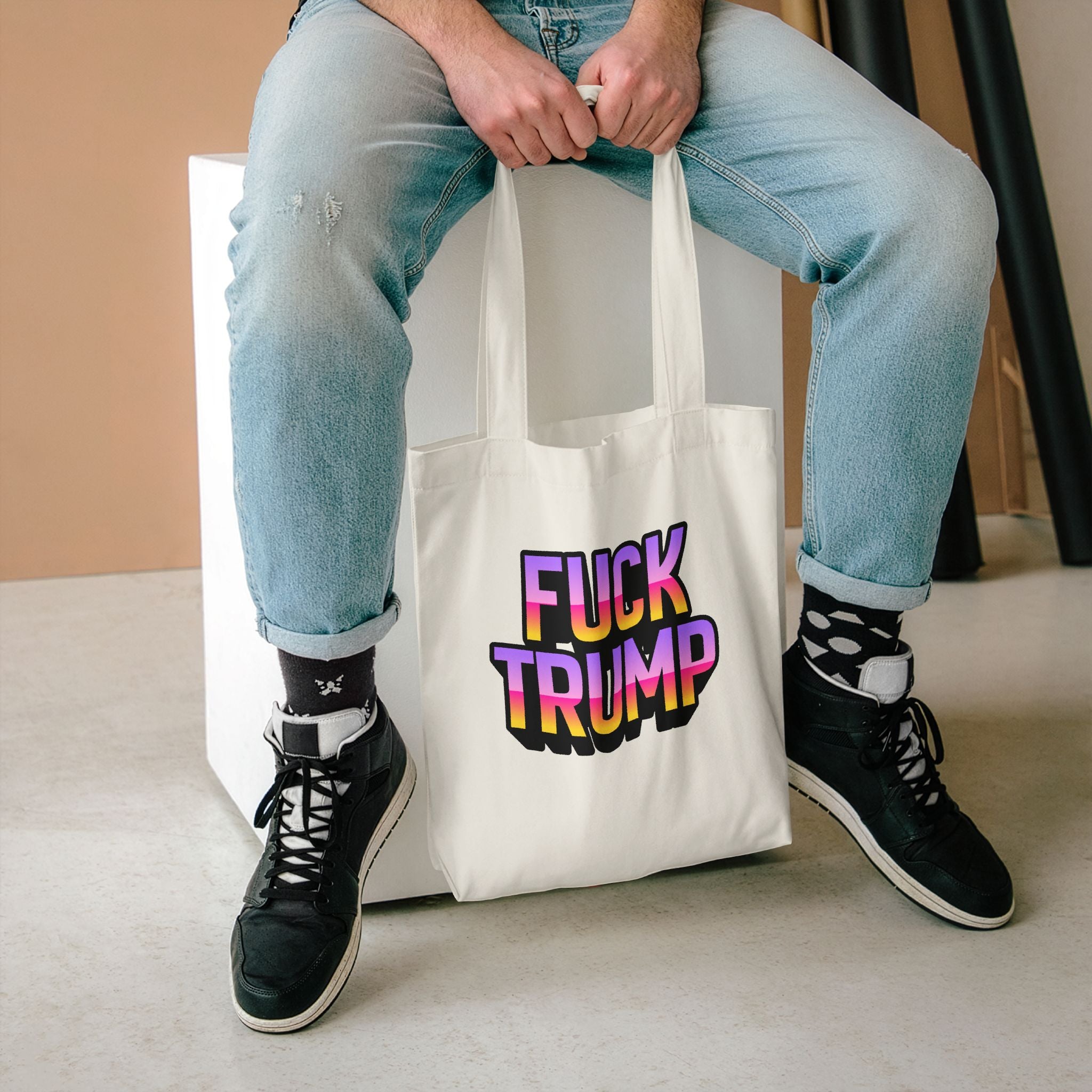 AntiTrump Tote Bag