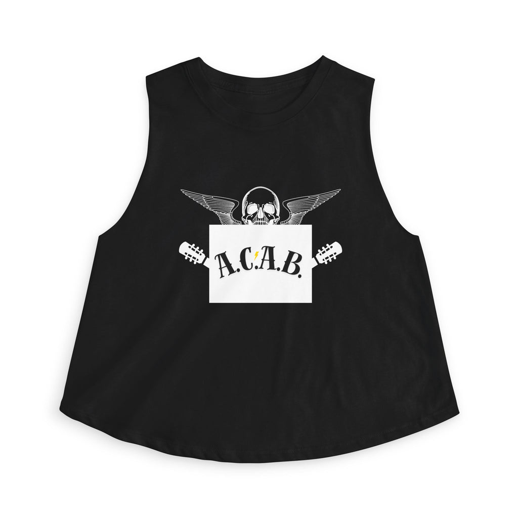 'ACAB" Women's Punk Rock Crop Top