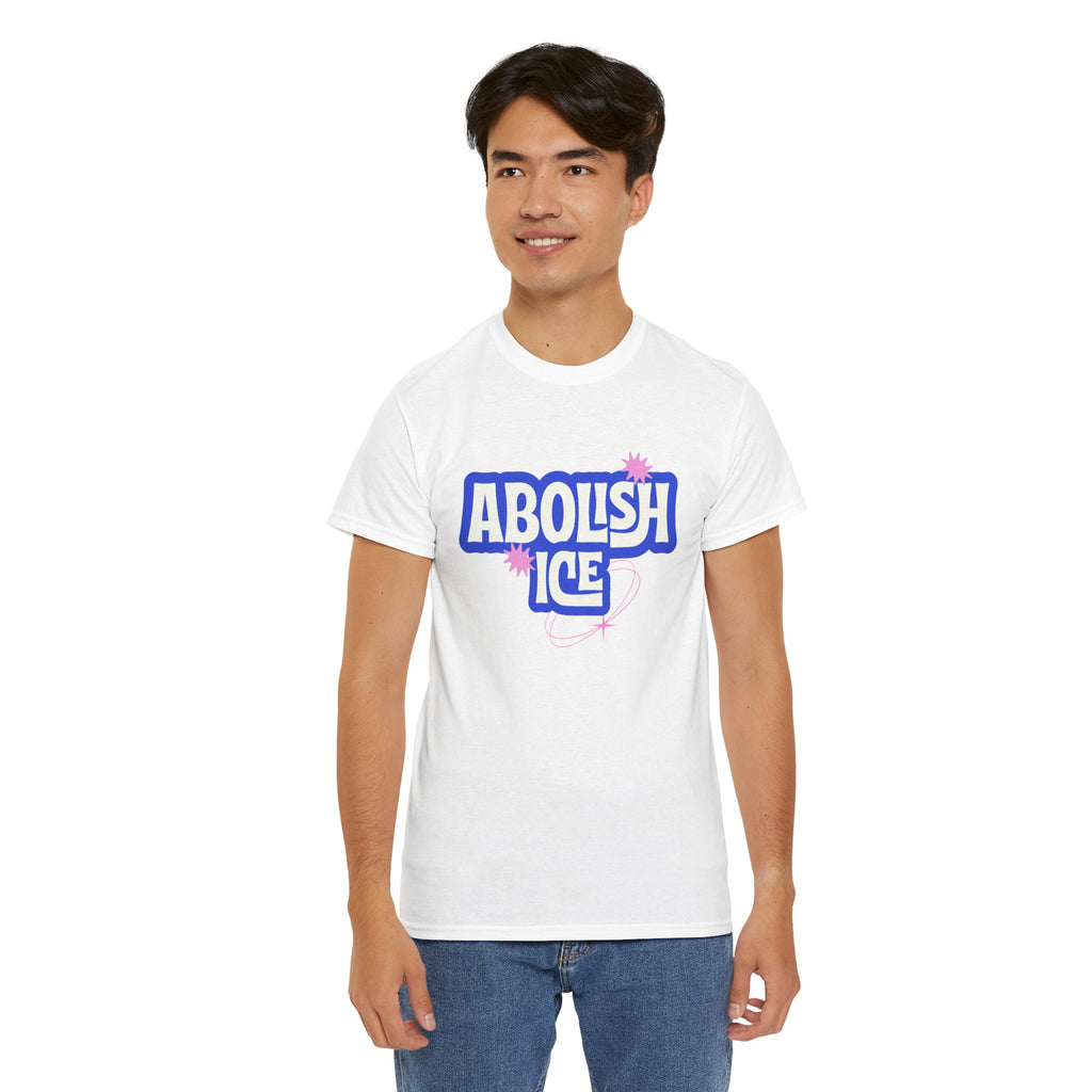 Abolish ICE Graphic Tee — Bold Political Statement T-Shirt