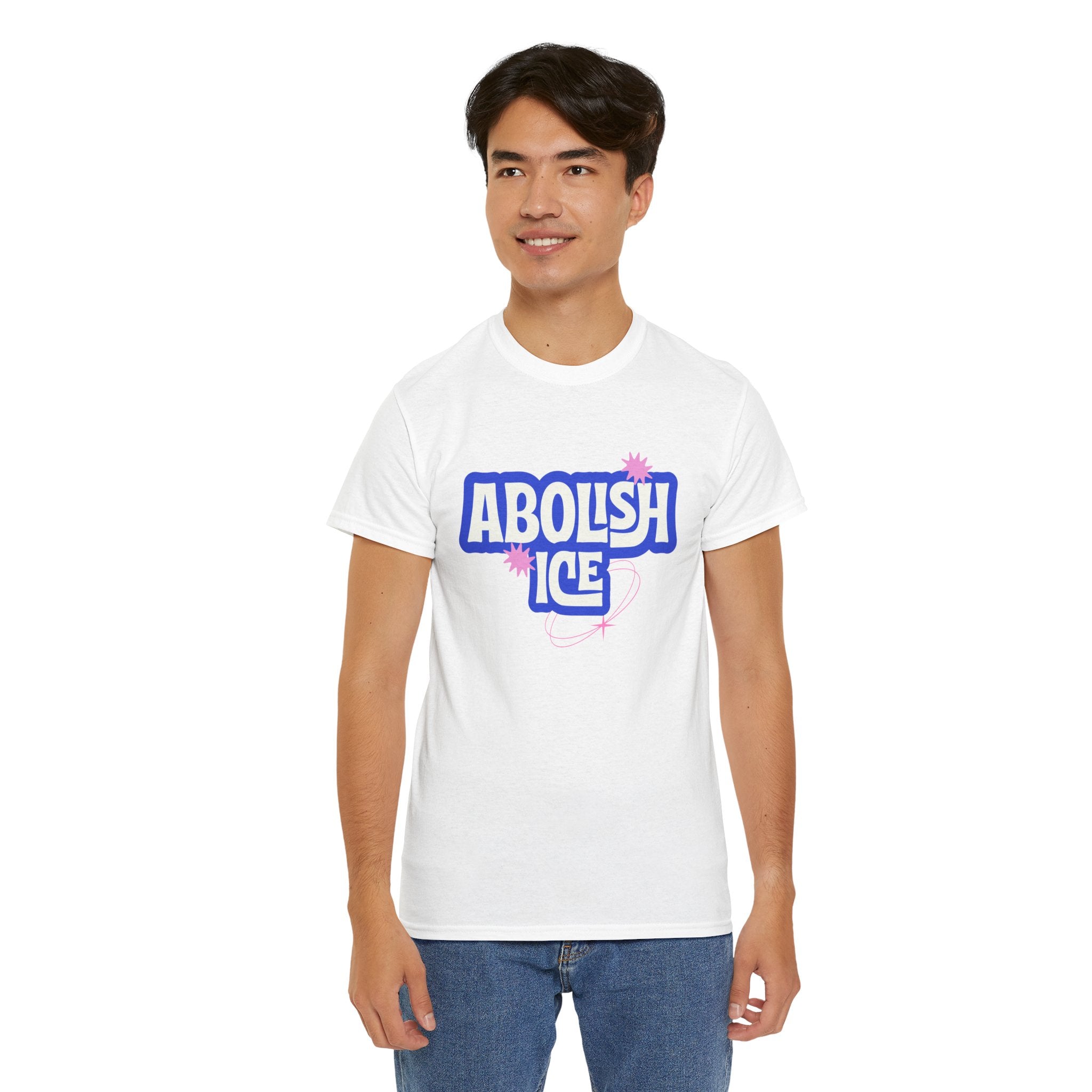 Abolish ICE Graphic Tee — Bold Political Statement T-Shirt