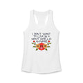 I Don't Want To Live in a Man's World Anymore Women's Feminist Graphic Tank