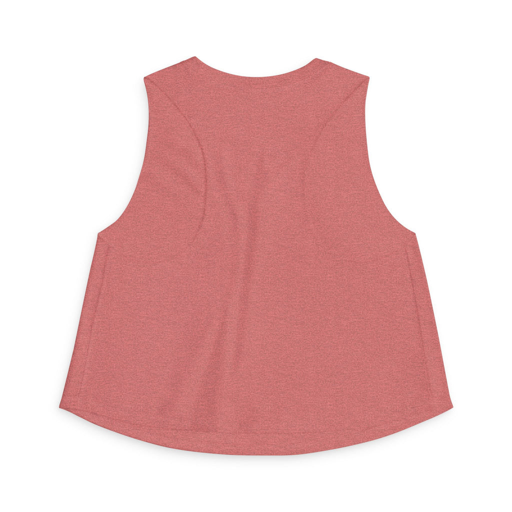 Chin Up Tits Out Skull & Wings Crop Top — Edgy Women's Tank