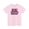 Anti TRUMP Rainbow Graphic Unisex Cotton T-Shirt
