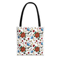 Vintage Tattoo Rose Pattern Tote Bag