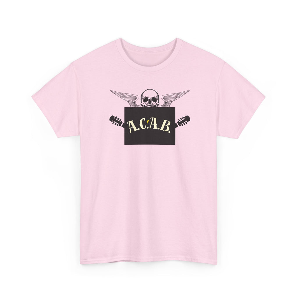 ACAB Skull Punk Protest Graphic Unisex Cotton T-Shirt