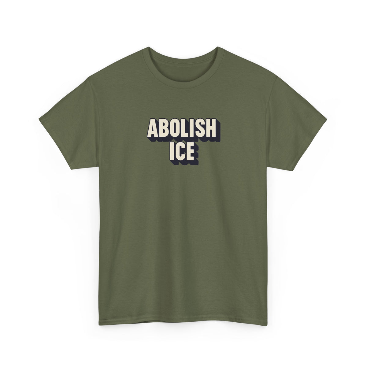 ABOLISH ICE Unisex Heavy Cotton T-shirt