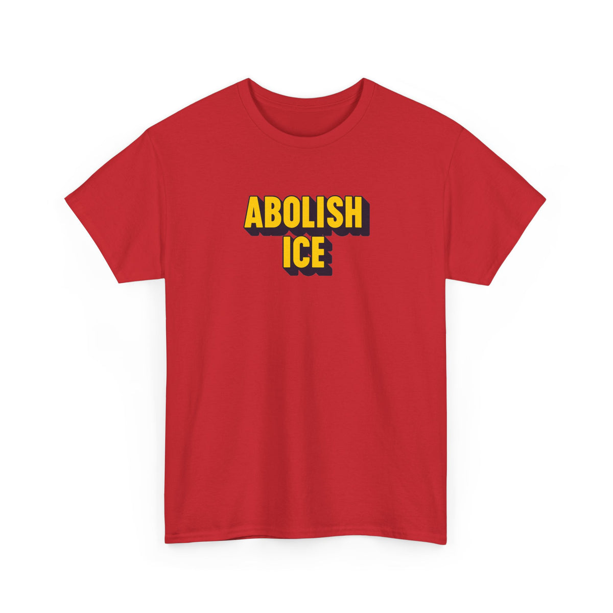 ABOLISH ICE Unisex Heavy Cotton T-shirt