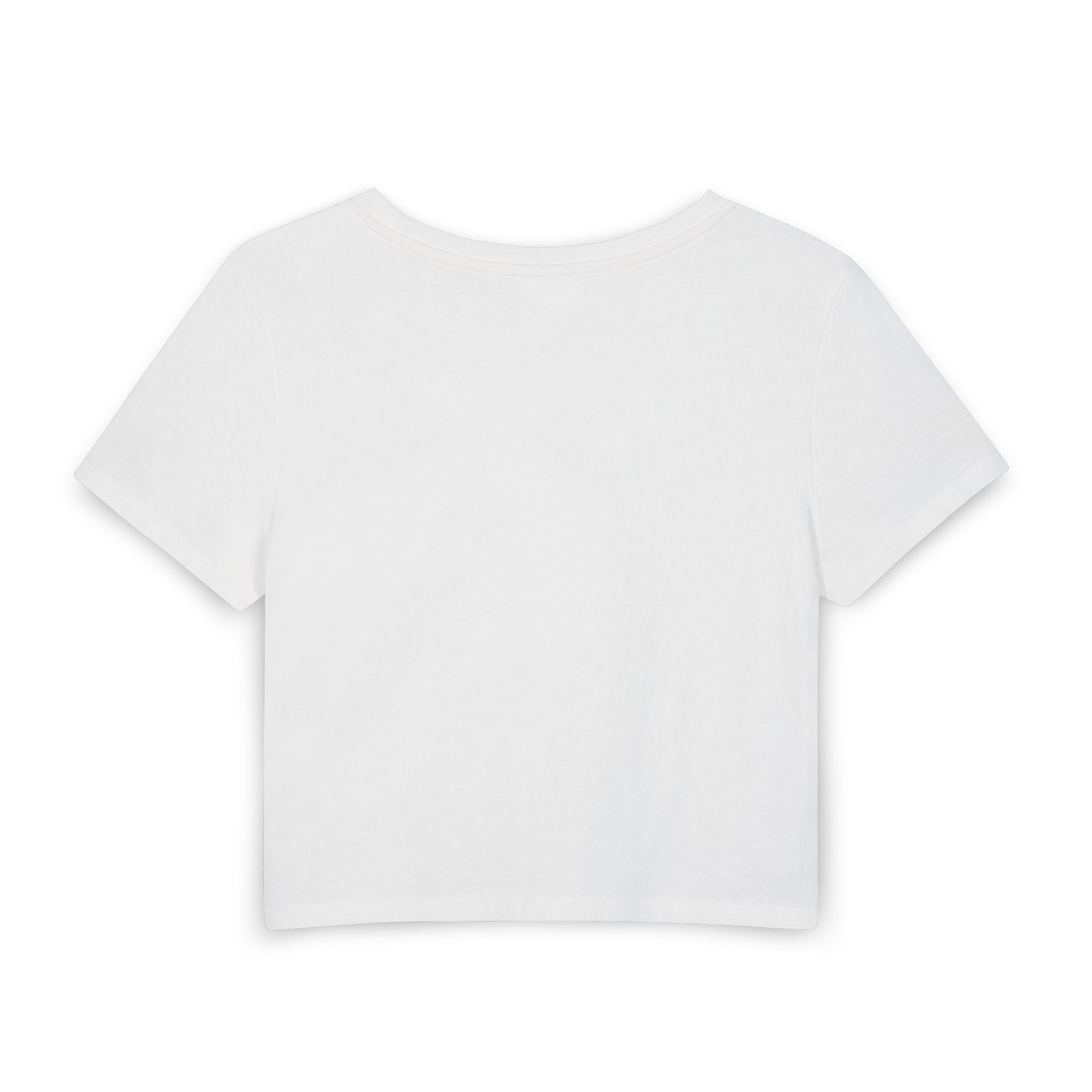 Eat the Rich Pink Coquette Cupcake Baby Tee — Women's Demure Graphic