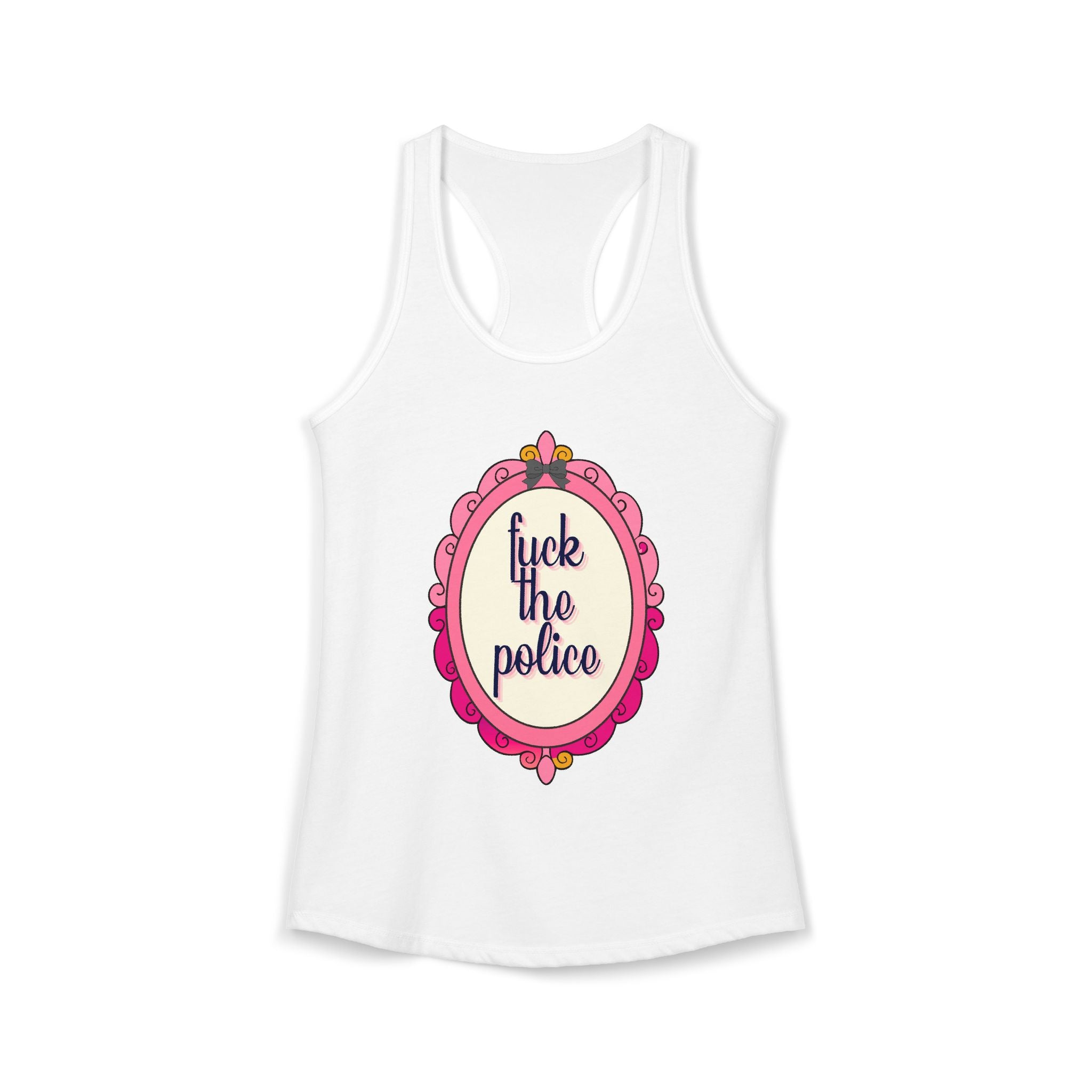 Princess Coquette 'Fuck the Police' Racerback Tank
