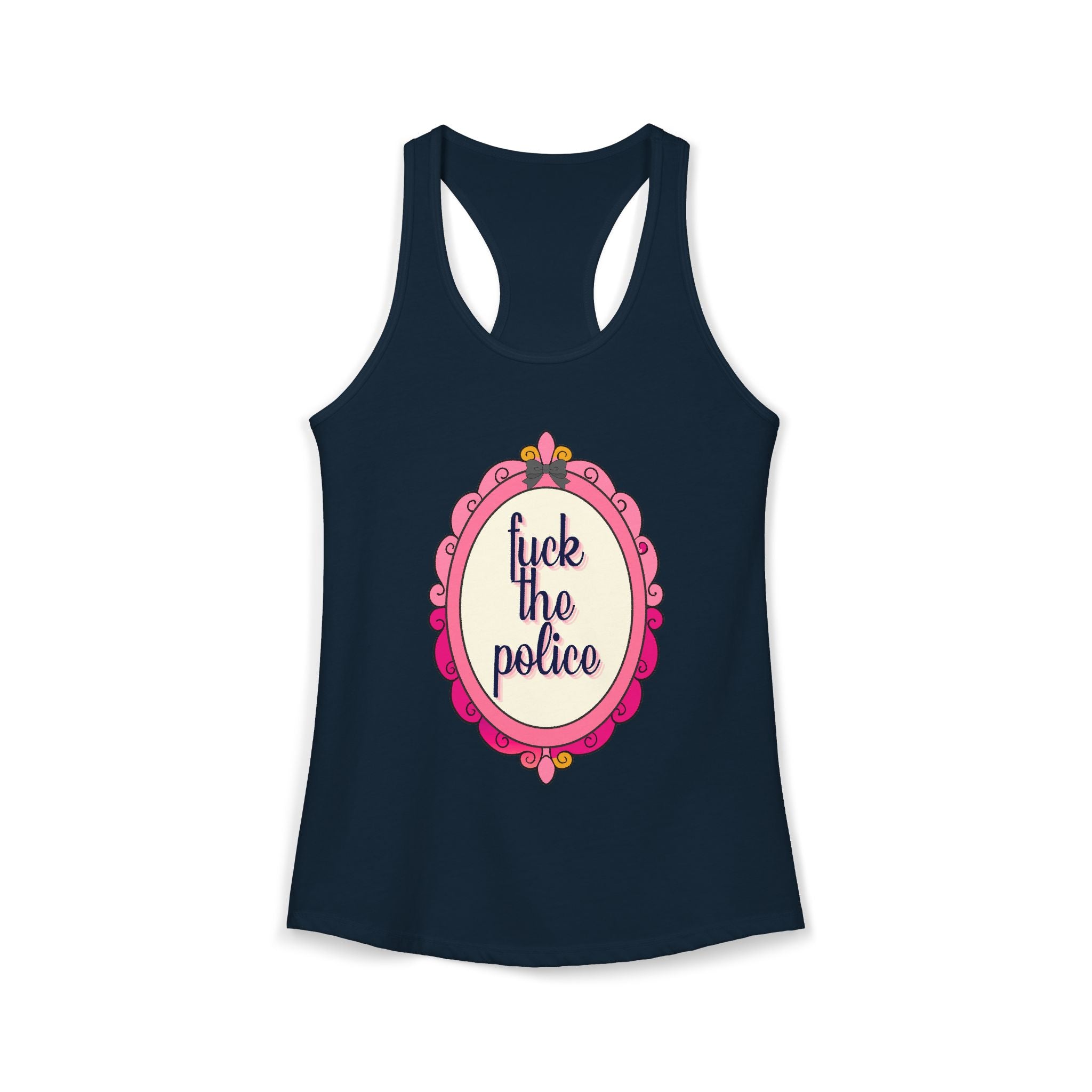 Princess Coquette 'Fuck the Police' Racerback Tank