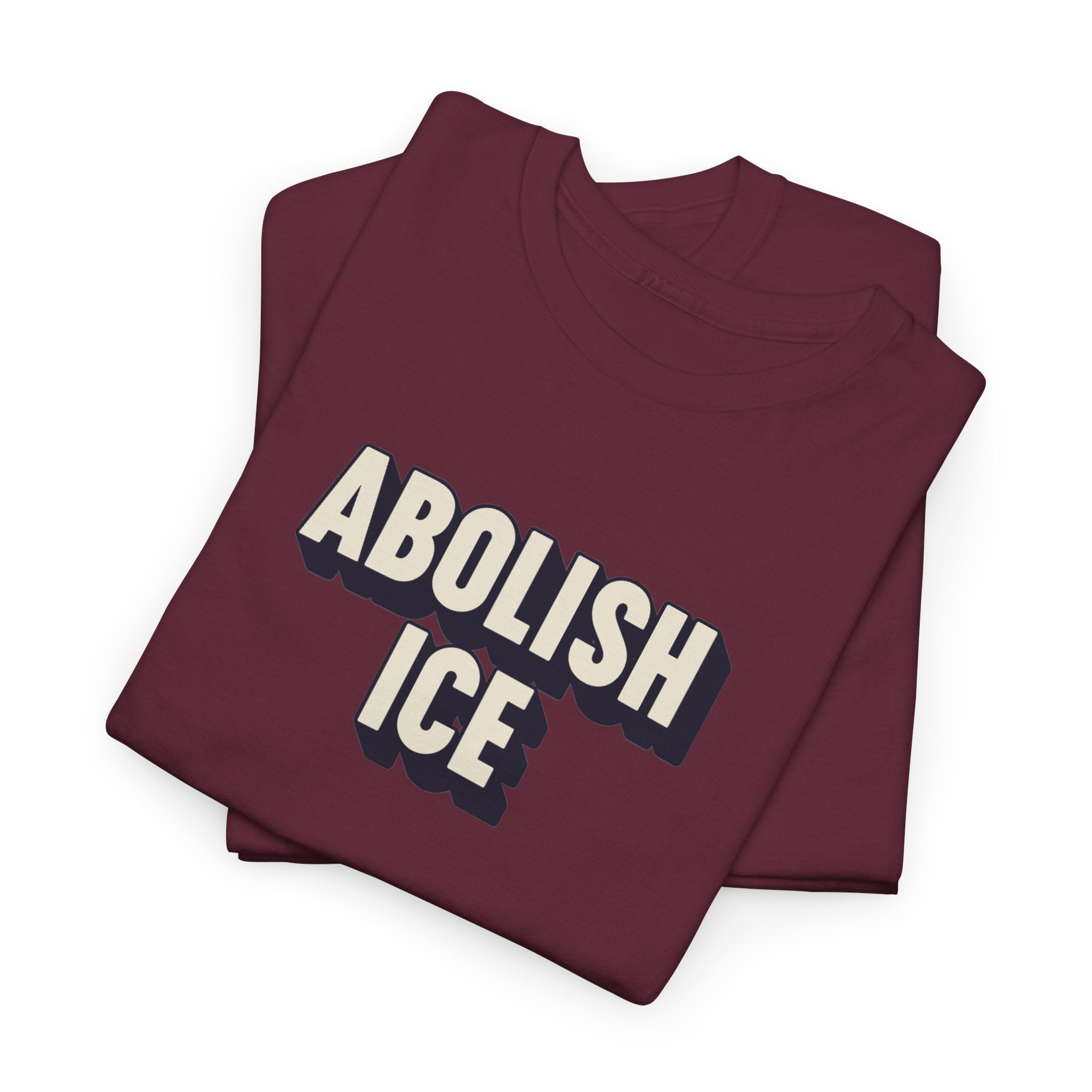 ABOLISH ICE Unisex Heavy Cotton T-shirt