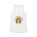 "All I Can Feel Is Everything" Women's American Tattoo Style Graohic Ideal Racerback Tank